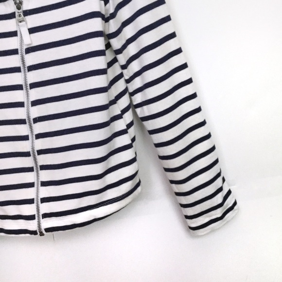 Splendid Vista Striped Moto Jacket Sz M - Picture 9 of 13